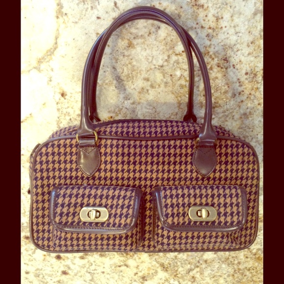 La Chambre d'ine Handbags - La Chambre d’ine Houndstooth Handbag